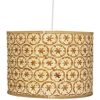 CANDEEIRO DE TETO HAZEL EM BAMBU D.37CM
