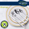 CONJUNTO DE TALHERES 24PCS  DE AÇO INOXIDÁVEL- COLEÇÃODELTA - Image 2