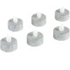 VELAS LED X 6 PRATA