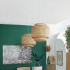 CANDEEIRO DE TETO SUSPENSO NATURAL EN BAMBU D.40CM|D. 40 X H. 38 CM - Image 5