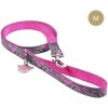 TRELA DE CÃO ROSA ESCURO - MULHER MARAVILHA