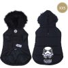 CASACO ACOLCHOADO XXS STAR WARS DARTH VADER PRETO
