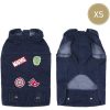 JAQUETA DENIM PARA CÃES XS MARVEL AZUL