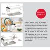 ESCORREDOR DE PRATOS DE METAL INOX 49.5X24X35 QUTTIN - Image 6