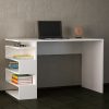 MESA DE ESCRITÓRIO 100% MELAMINA FOLHADO, COR BRANCA - Image 3