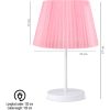 CONJUNTO DE 2 CANDEEIROS 7 CM. ROSA, TIPO E 27 MÁX. 60 W - Image 3