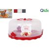 PORTA- BOLOS REDONDO- 26CM BUTTERFLY QLUX