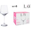 CONJUNTO DE 6 COPOS DE VINHO/ÁGUA 400CC LAV