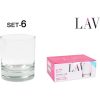 CONJUNTO DE 6 COPOS DE WHISKY  305CC ADA
