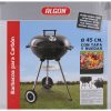 BARBACUE REDONDO C/TAMPA 45CM PRETO - ALGON - Image 2