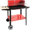 BARBACUE C/RODAS 58X38CM  - ALGON - Image 7