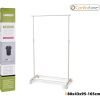 CABIDE 80X43X95-165CM BRANCO - CONFORTIME