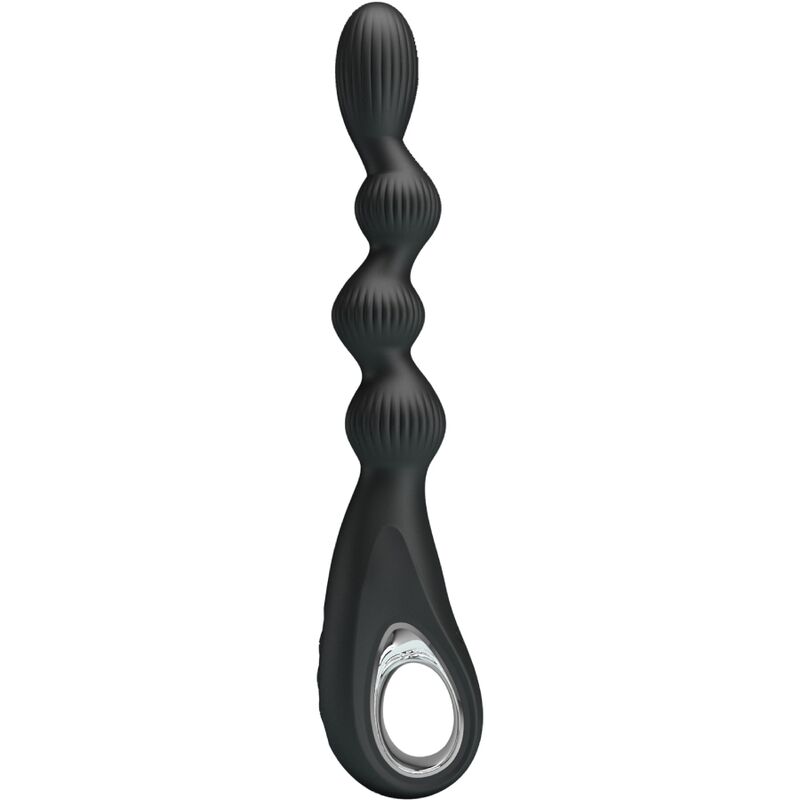 PRETTY LOVE - FEDERER VIBRADOR ANAL 12 VIBRAÃÃES PRETO