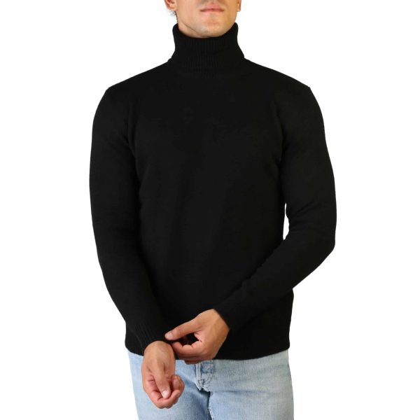 100% Cashmere Sweater T-NECK-M_900-BLACK