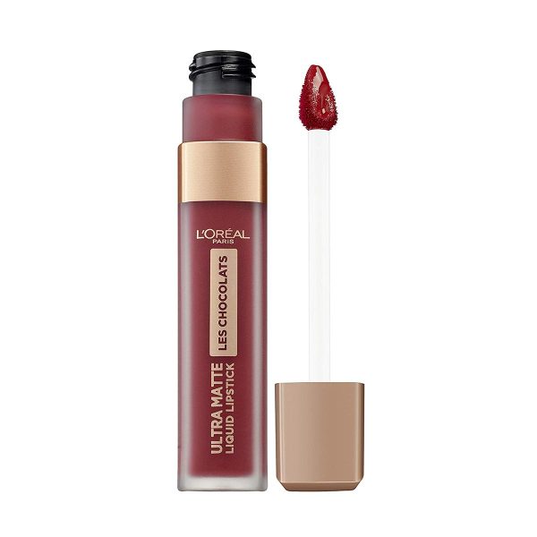 LOREAL LES CHOCOLATS ULTRA MATTE LIQUID BARRA DE LABIOS 868 CACAO RUSH 1UN