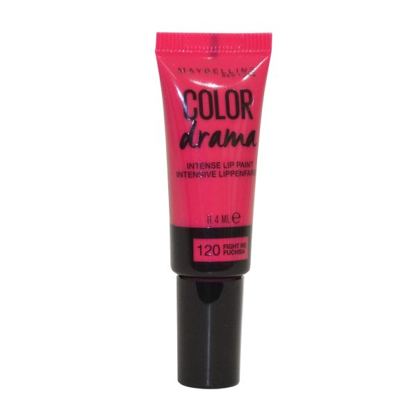 MAYBELLINE COLOR DRAMA INTENSE LIP PAINT 120 FIGHT ME FUCSHIA 1UN