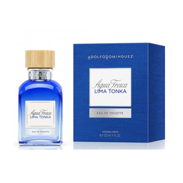 ADOLFO DOMINGUEZ AGUA FRESCA LIMA TONKA EAU DE TOILETTE 120ML