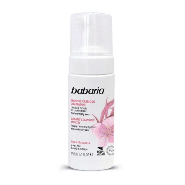 BABARIA ROSA MOSQUETA LIMPIADOR FACIAL CREMOSO 150ML