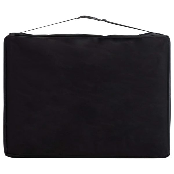 Mesa de massagens dobrável 2 zonas alumínio roxo - Image 8