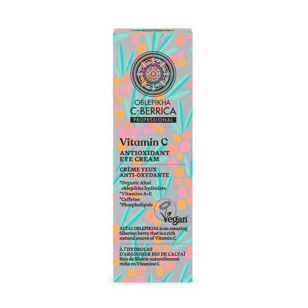 NATURA SIBERICA OBLEPIKHA BERRICA CREMA DE OJOS ANTI-OXIDANTE VITAMIN C 30ML