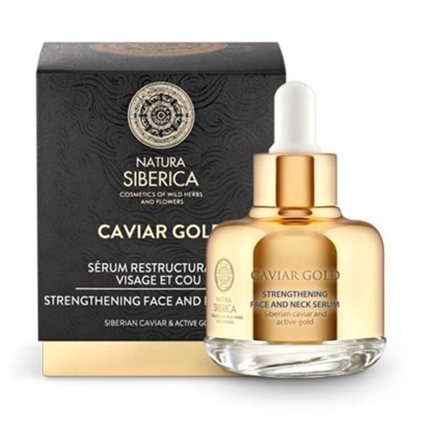 NATURA SIBERICA CAVIAR GOLD SERUM CARA Y CUELLO 30ML
