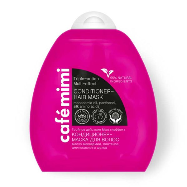NATURA SIBERICA CAFÉ MINI MASCARILLA CAPILAR ACONDICIONADOR MULTI-EFECTO 250ML