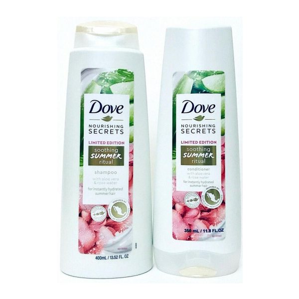 DOVE NOURISHING SECRETS CHAMPU SOOTHING SUMMER CON ALOE VERA EDICION LIMITADA 400ML