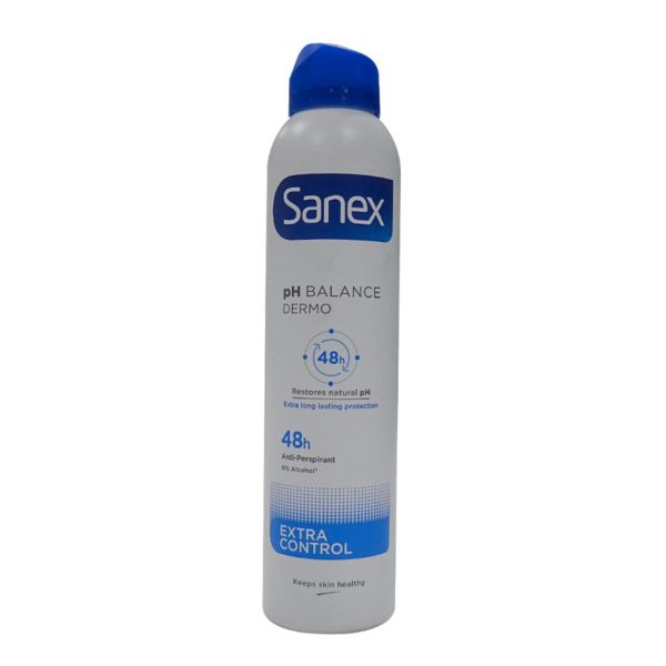 SANEX EXTRA CONTROL DESODORANTE 0% ALCOHOL 250ML