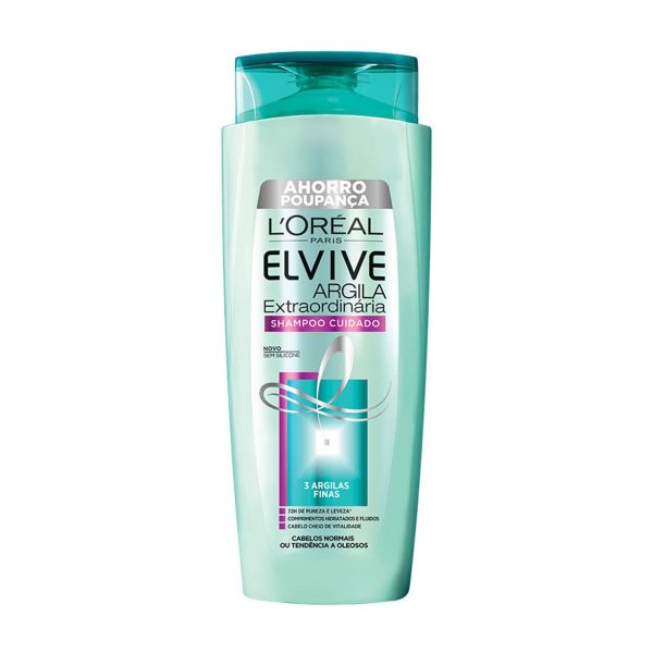 ELVIVE 3 ARCILLA FINA CHAMPU 700ML