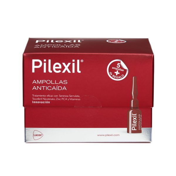 Ampolas anti-perda PILEXIL promo 15 + 5 brinde 20 u