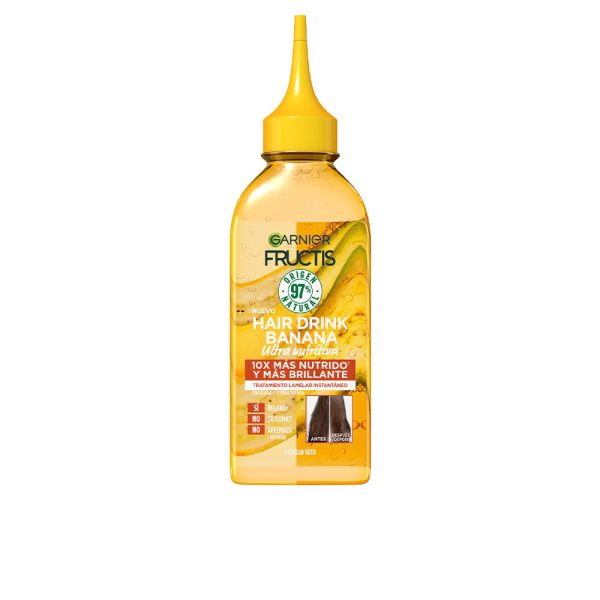 FRUCTIS HAIR DRINK tratamento ultra nutritivo de banana 200 ml