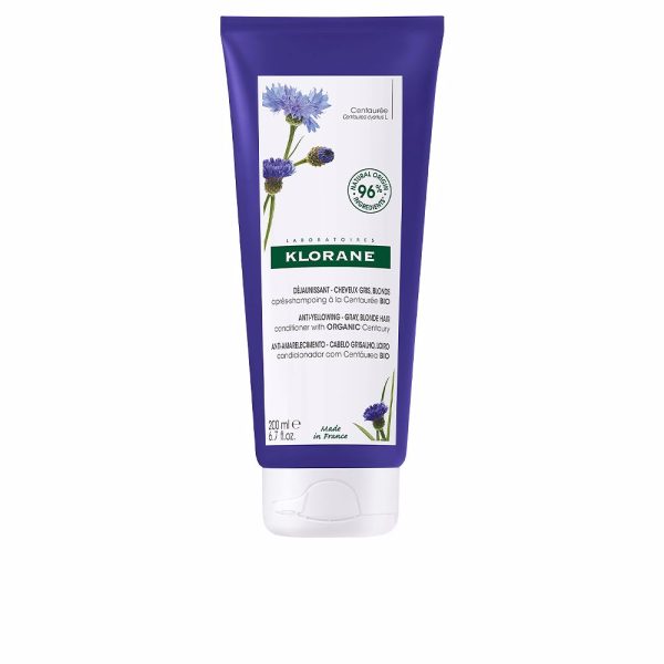 A LA CENTAUREA BIO condicionador antiamarelecimento para cabelos grisalhos e loiros 150 ml