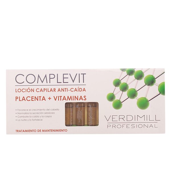 VERDIMILL PROFESSIONAL loção anti-placentária + vitaminas 12 unidades