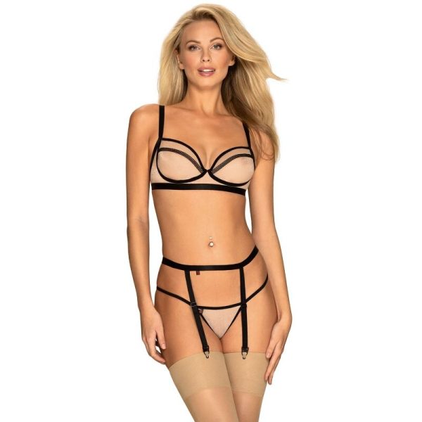 OBSESSIVO - NUDELIA 3 PEÇAS CONJUNTO