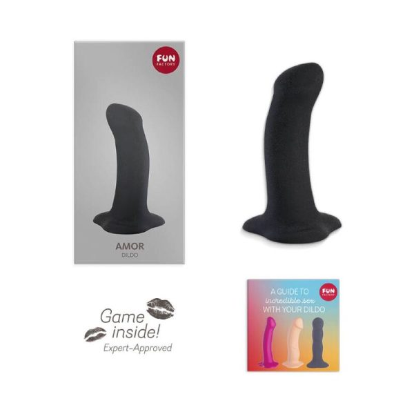 FUN FACTORY - AMOR DILDO BLACK - Image 4