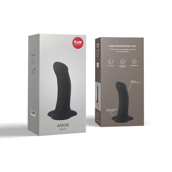 FUN FACTORY - AMOR DILDO BLACK - Image 3