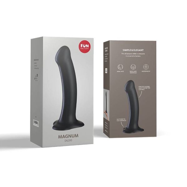 FUN FACTORY  MAGNUM DILDO BLACK - Image 6