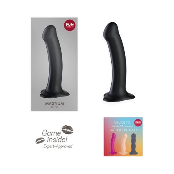FUN FACTORY  MAGNUM DILDO BLACK - Image 7