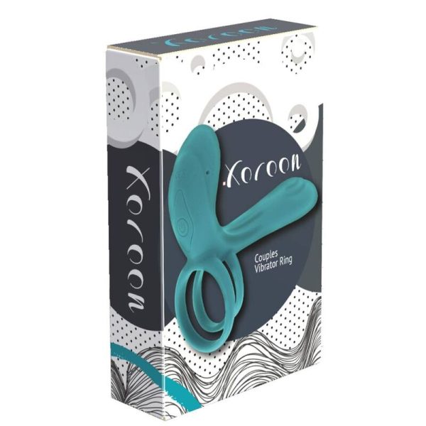 XOCOON - ANEL VIBRADOR PARA CASAIS VERDE - Image 8