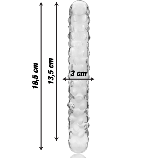 NEBULA SERIES BY IBIZA - MODELO 15 DILDO VIDRO BOROSILICADO 18,5 X 3 CM - Image 4