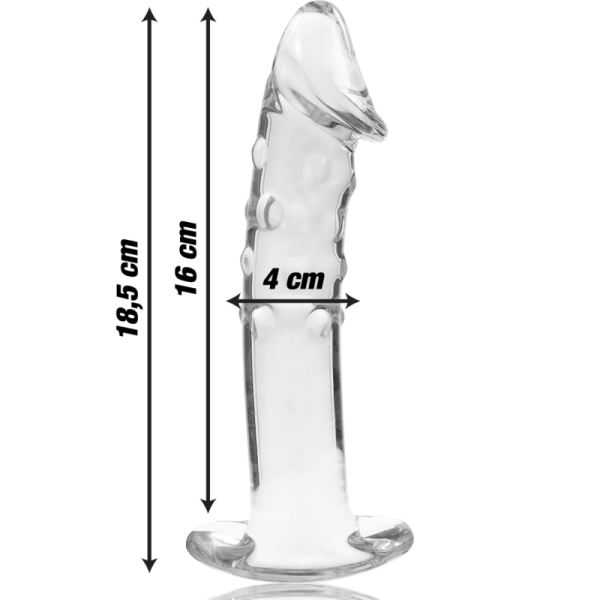 NEBULA SERIES BY IBIZA - MODELO 19 DILDO VIDRO BOROSILICADO 18,5 X 4 CM - Image 4