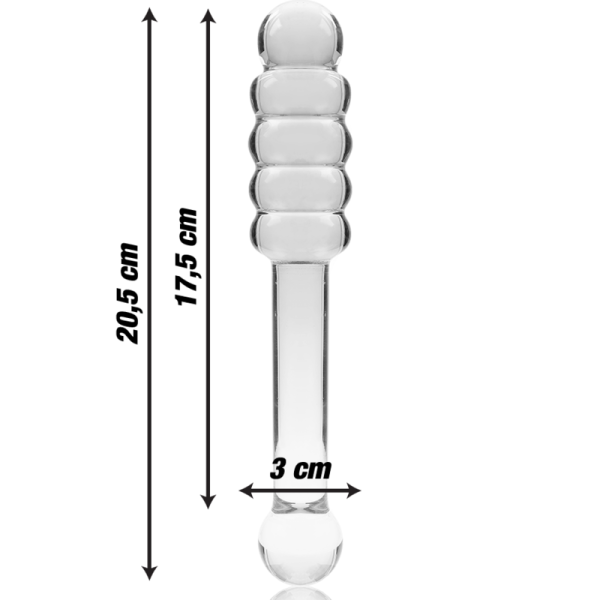 NEBULA SERIES BY IBIZA - MODELO 20 DILDO VIDRO BOROSILICADO 20,5 X 3 CM - Image 4