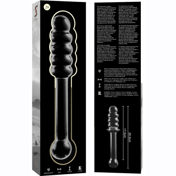 NEBULA SERIES BY IBIZA - MODELO 20 DILDO VIDRO BOROSILICADO 20,5 X 3 CM - Image 5