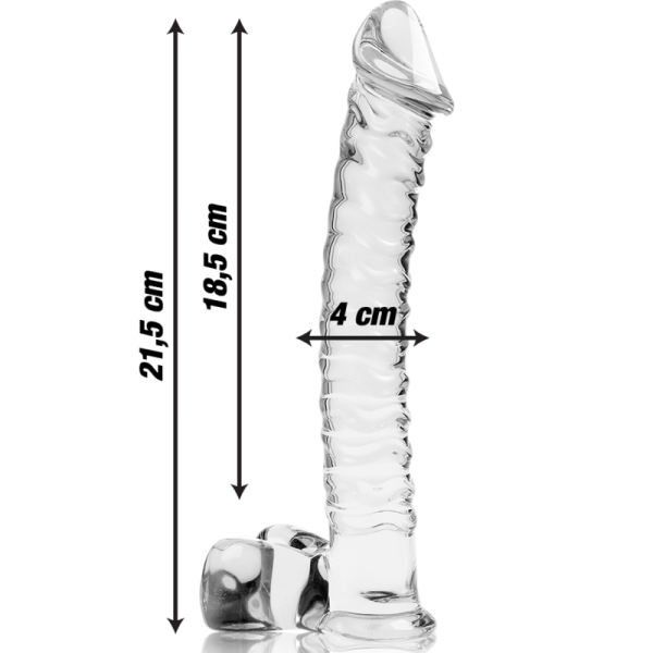 NEBULA SERIES BY IBIZA - MODELO 23 DILDO VIDRO BOROSILICADO 21,5 X 4 CM - Image 4