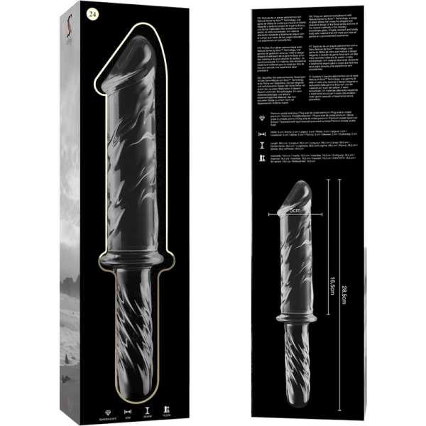 NEBULA SERIES BY IBIZA - MODELO 24 DILDO VIDRO BOROSILICADO 28,5 X 5 CM - Image 5