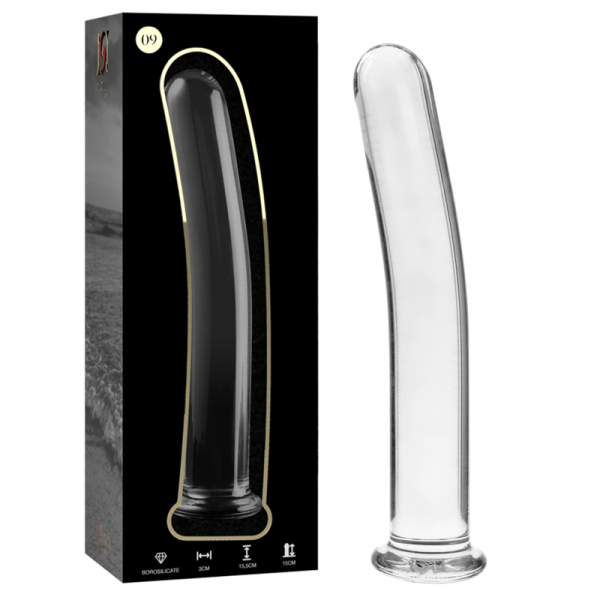 NEBULA SERIES BY IBIZA - MODELO 9 DILDO VIDRO BOROSILICADO 15,5 X 2,5 CM - Image 2