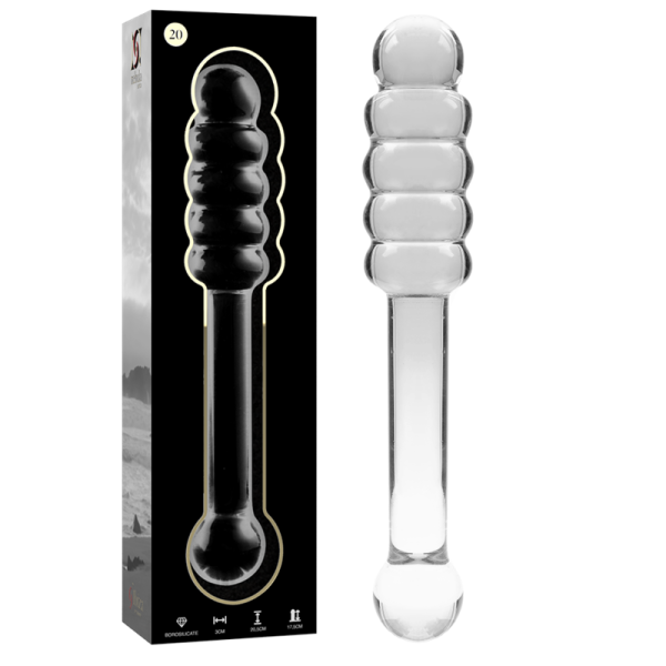 NEBULA SERIES BY IBIZA - MODELO 20 DILDO VIDRO BOROSILICADO 20,5 X 3 CM - Image 2