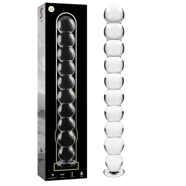 NEBULA SERIES BY IBIZA - MODELO 22 DILDO VIDRO BOROSILICADO 21,5 X 2,5 CM - Image 2