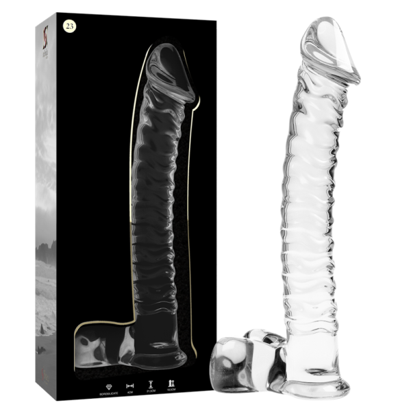 NEBULA SERIES BY IBIZA - MODELO 23 DILDO VIDRO BOROSILICADO 21,5 X 4 CM - Image 2