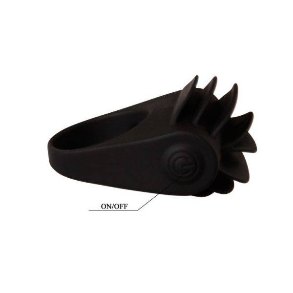 PRETTY LOVE CHESTER ANILLO VIBRADOR NEGRO - Image 7